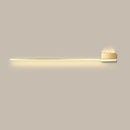 Axyaa Walnut Wood Grain Wall Lamp for Retro Style Bedroom Decoration