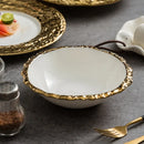 Axyaa Nordic Steak Plate for High-end Dining and Dessert Display