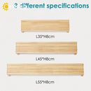 Axyaa Nordic Wooden LED Wall Sconce for Bedroom, Living Room, Bathroom