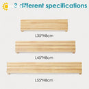 Axyaa Nordic Wooden LED Wall Sconce: Stylish Up Down Indoor Lamp for Bedroom Living Room