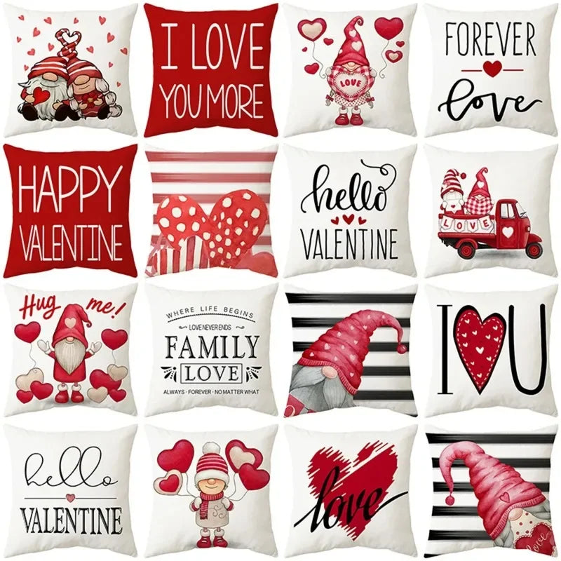 Axyaa Valentine's Day Decorative Pillowcase - Creative and Stylish Home Decor