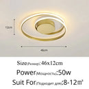 Axyaa Modern Linear LED Ceiling Lamp for Home Indoor Decor, Bedroom, Living Room.