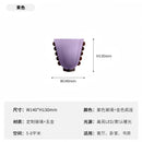 Axyaa Cream Glass Wall Lamp LED - Colorful Ambiance for Living Room, Bedroom, Cafe