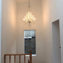 Axyaa Modern Crystal Chandelier for Wedding Foyer Staircase Villa Lobbyriage Hall Home Decor