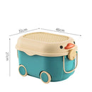 Axyaa Kids Toy Storage Box: Large Capacity Household Organizer for Snacks, Clothes, and More