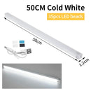 Axyaa Motion Sensor Wireless LED Night Light for Cabinets, Closets, Stairs - 10/20/30/50cm