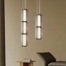 Axyaa Glass Chandeliers: Modern Minimalist Designer Lighting Fixture for Bedroom, Living Room, Bar