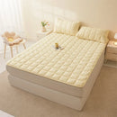 Axyaa Skin-Friendly Abraded Mattress, All Season Bed Mattress, Solid Color Grid