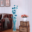 Axyaa Nordic Blue LED Floor Lamp for Stylish Living Spaces