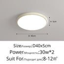 Axyaa Modern LED Ceiling Lamp 5 Colors for Living Room Bedroom Lighting