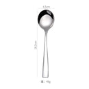 Axyaa Stainless Steel Cutlery Set - Knife, Fork, Spoon for Dining and Picnics