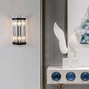 Luxury Crystal Wall Lamp for Modern Bedroom and Living Room by Axyaa