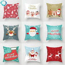 Axyaa Santa Claus Polyester Throw Pillow Case 45X45CM