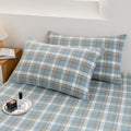 Axyaa Solid Color Washed Cotton Pillowcase Set • Single • 48x74cm