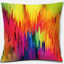 Rainbow Square Pillowcase by Axyaa: Home & Car Decor Accent