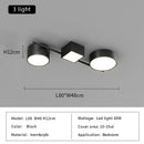 Axyaa Modern Minimalist Geometry LED Ceiling Lamp for Living Room, Dining Room, Study, Bedroom