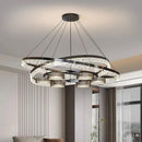 Axyaa Modern LED Pendant Light Chandeliers for Living Room and Dining Room