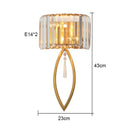 Axyaa Gold Crystal Luxury Wall Light - High-end LED Indoor Lighting Fixtures