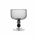 Axyaa Short Stem Heat Resistant Wine Glass in Contrasting Colors, 250ml