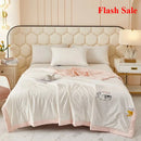 Axyaa Summer Cool Quilt | Single Bed | Machine Washable | Cotton Fill