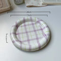 Axyaa Ceramic Dudu Plate for Cake Dessert Tea, Ins Style Celebrity Collection