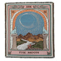Axyaa Bohemian Moon Tapestry Camping Blanket Outdoor Picnic Sofa Cover