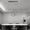 Axyaa Modern Minimalist Chandelier LED Bar Lamp Luxury Nordic Design