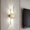 Axyaa Gold LED Wall Lamp for Designer Home Lighting