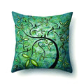 Axyaa Retro Floral Pillow Case 45x45cm
