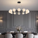 Axyaa Circular Magic Bean Pendant Light for Elegant Home Decor