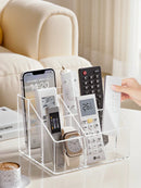 Acrylic Makeup & Phone Holder by Axyaa: Desktop Organizer for Small Objects