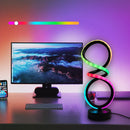 Axyaa Three-Tone Light Table Lamp, Art Lamp with Adjustable Brightness and Color Temperature