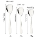 Axyaa Stainless Steel Large Rice Shovel Set for Kitchen Service