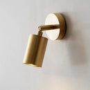 Axya Copper Rocker Arm Wall Light with Adjustable Angle for Master Bedroom