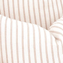 Axyaa Striped Cotton Linen Throw Pillow Covers 18x18 Modern Decor for Sofa Couch