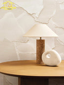 Axyaa Marble Table Lamp LED E27 Modern Design for Home Decor Bedroom