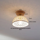 Nordic Modern Axyaa Glass LED Ceiling Lamp for Home Restaurant Balcony Lighting