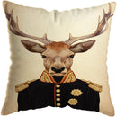 Nordic Cat Dogs Vintage Painting Pillow Cover 45x45cm for Home Hotel Sofa Bed