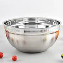 Axyaa Stainless Steel Salad Bowl Set - Ideal for Korean Cuisine and Baked Dishes