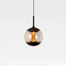 Axyaa Glass Pendant Chandelier for Dining Room Bedroom Entryway Balcony Lamps