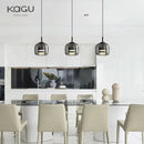 Axyaa Glass Pendant Light: Modern Nordic LED Hanging Fixture for Dining Room & Bedroom