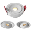 Axyaa Recessed LED COB Ceiling Downlight | Narrow Beam Angle Spotlight