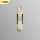 Axyaa Marble Wall Lamp: Modern LED Lighting Fixtures for Bedroom, Study, and Hotel