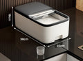 Axyaa Rice Storage Box with Lid, Moisture & Insect Proof, Kitchen Container for Dry Grain
