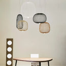 Axyaa Birdcage Pendant Light Nordic Island Chandelier Home Decor Lighting Fixture