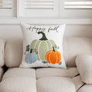 Axyaa Pumpkin Embroidery Halloween Pillowcase Cojines Throw Cushion Cover Home Sofa Decor