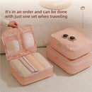 Axyaa Large Capacity Waterproof Organizer Bag with Multi-Layer Compartments