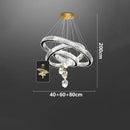 Axyaa Crystal Chandelier Pendant Light for Luxury Living and Dining Room
