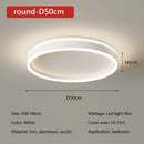 Axyaa Modern LED Ceiling Lights Dimmable Minimalist Living Room Bedroom Lamp Fixtures