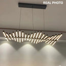 Axyaa Modern LED Pendant Chandelier Adjustable Luxury Dining Table Light